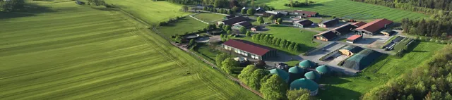 Aerial view of the Hülsenberg estate Aerial view of the Hülsenberg estate
