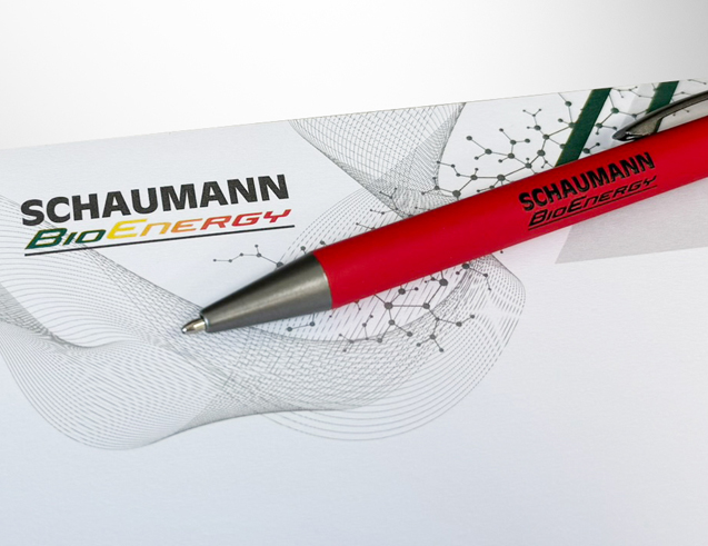 Ballpoint pen on notepad Ballpoint pen on notepad